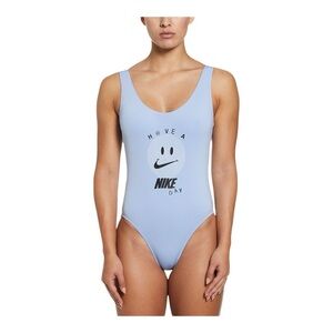 Nike Women's Blue One-Piece Swimsuit size M